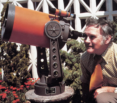 Tom Johnson and Celestron C-8