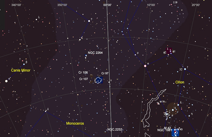 Cartes du Ciel chart